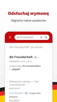 Słownik niemieckiego Diki android App screenshot 3